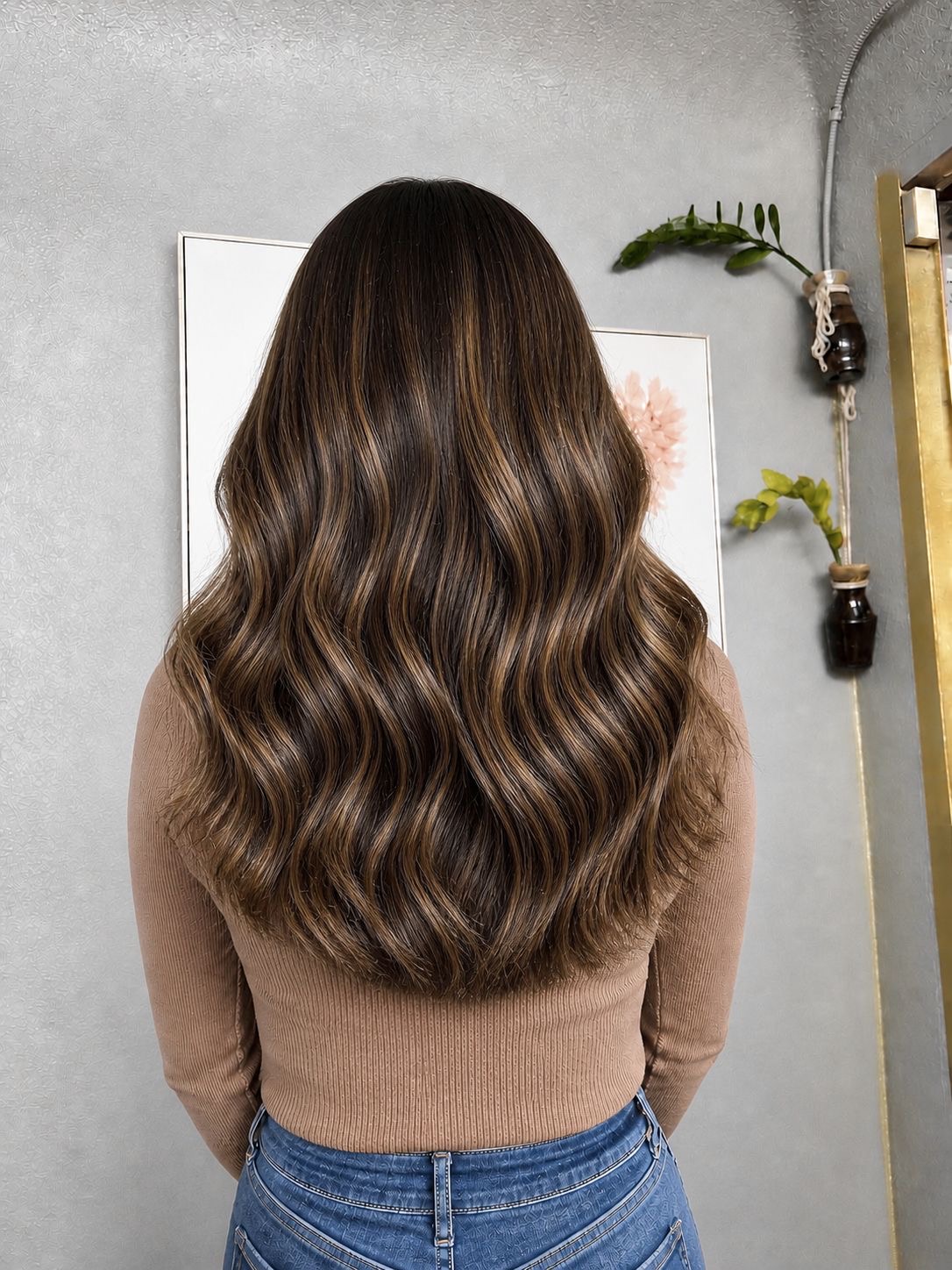 Balayage detail